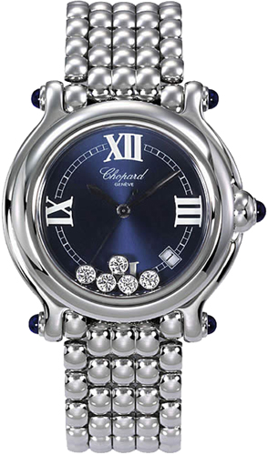 Chopard Happy Diamonds Watches Ladies Blue Battery Operated Quartz 288965-3005 Watch