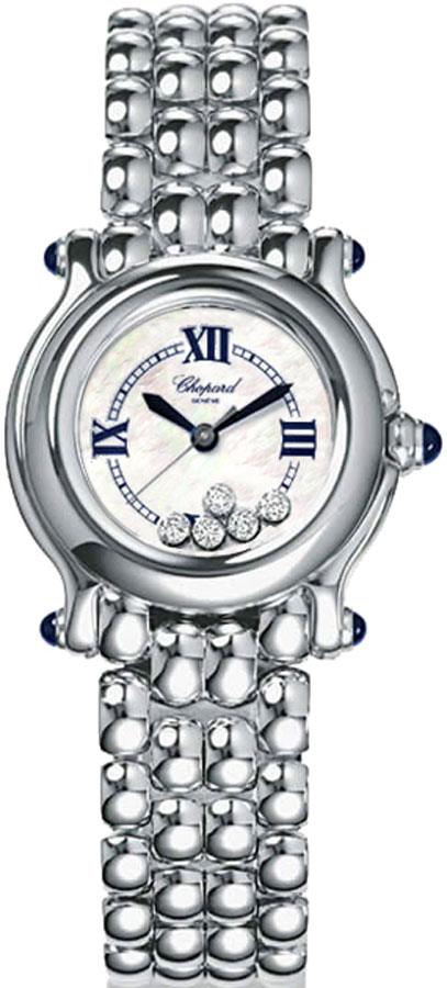 Chopard Happy Diamonds Watches Ladies Mother of Pearl White Battery Operated Quartz 278250-3022 Watch