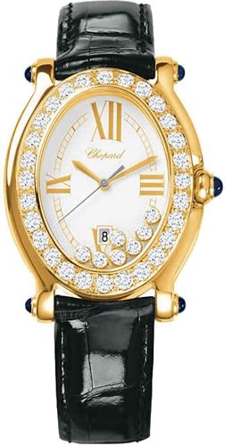 Chopard Happy Diamonds Watches Ladies Pearl White Battery Operated Quartz 277000-0008 Watch