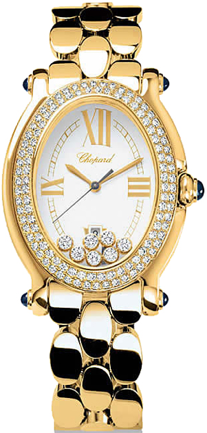 Chopard Happy Diamonds Watches Ladies White Battery Operated Quartz 277079-0002 Watch