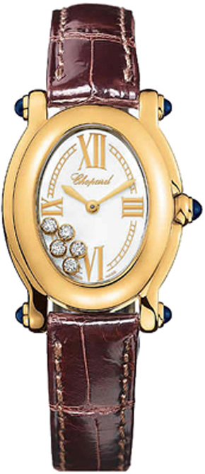 Chopard Happy Diamonds Watches Ladies White Battery Operated Quartz 277465-0005 Watch
