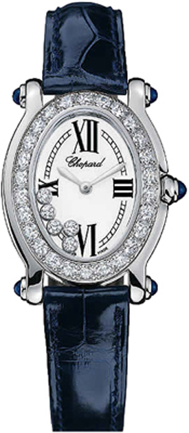 Chopard Happy Diamonds Watches Ladies White Battery Operated Quartz 277465-1006 Watch