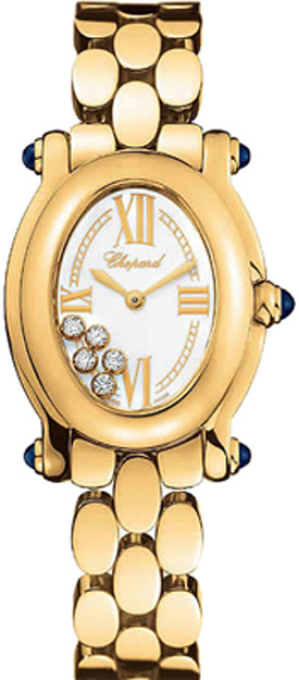 Chopard Happy Diamonds Watches Ladies White Battery Operated Quartz 277466-0002 Watch