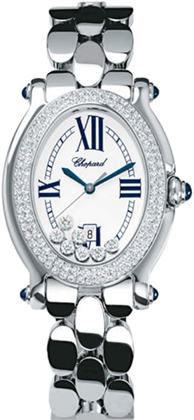 Chopard Happy Diamonds Watches Ladies White Battery Operated Quartz 278419-2001 Watch