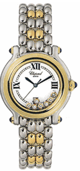 Chopard Happy Diamonds Watches Ladies White Battery Operated Quartz 278249-4013 Watch