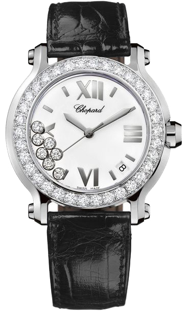 Chopard Happy Diamonds Watches Ladies White Battery Operated Quartz 278476-2001 Watch