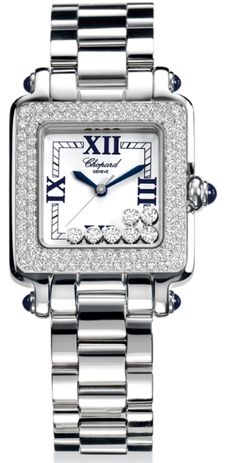 Chopard Happy Diamonds Watches Ladies White Battery Operated Quartz 278358-2004 Watch