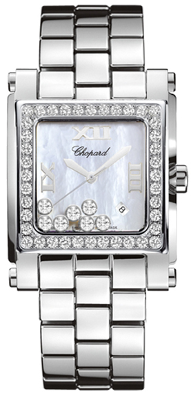 Chopard Happy Diamonds Watches Ladies Pearl White Battery Operated Quartz 278505-2001 Watch