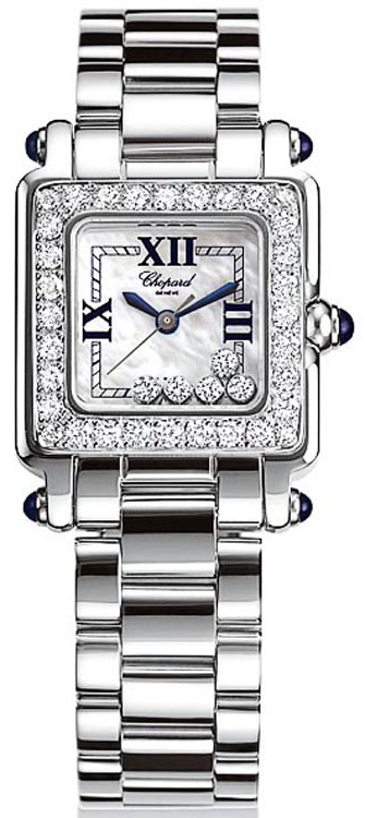 Chopard Happy Diamonds Watches Ladies Pearl White Battery Operated Quartz 278895-2004 Watch
