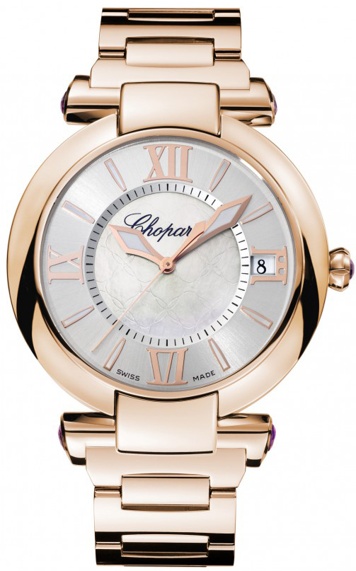Chopard Imperiale Watches Ladies Silver Self winding Automatic 384241-5002 Watch