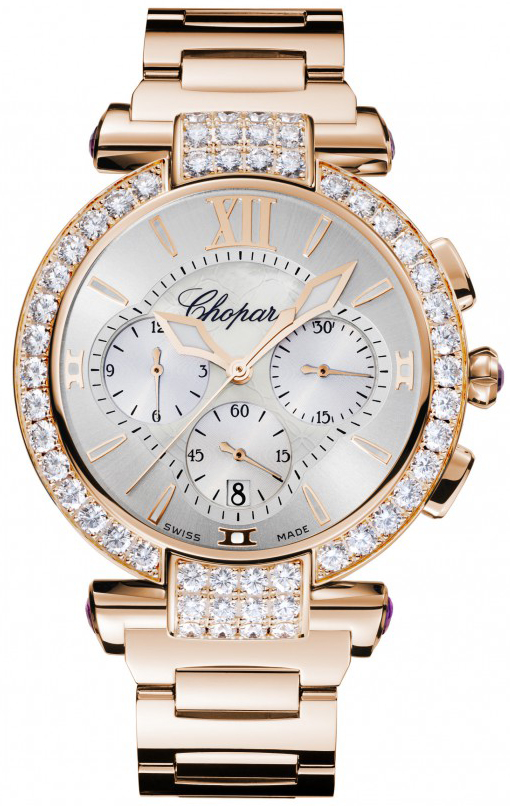 Chopard Imperiale Watches Ladies Silver Self winding Automatic 384211-5004 Watch