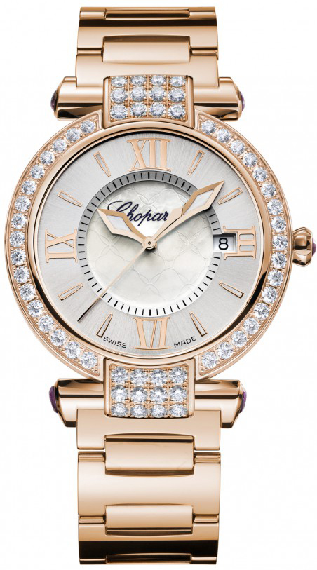 Chopard Imperiale Watches Ladies Silver Battery Operated Quartz 384221-5004 Watch
