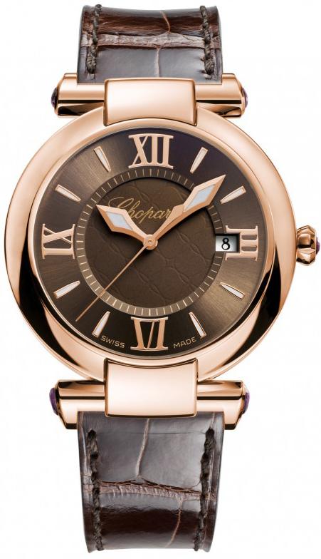 Chopard Imperiale Watches Ladies Brown Battery Operated Quartz 384221-5009 Watch