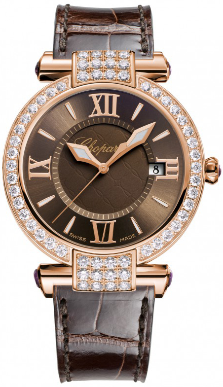 Chopard Imperiale Watches Ladies Brown Battery Operated Quartz 384221-5011 Watch