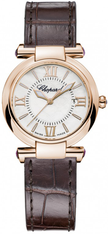 Chopard Imperiale Watches Ladies Mother of Pearl White Battery Operated Quartz 384238-5001 Watch