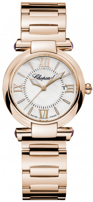 Chopard Imperiale Watches Ladies Mother of Pearl White Battery Operated Quartz 384238-5002 Watch
