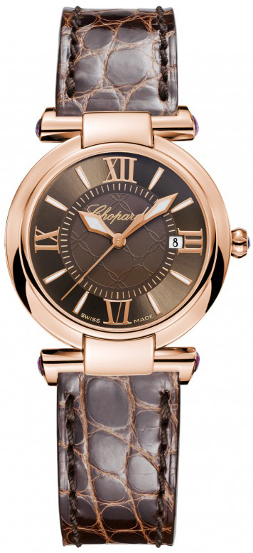 Chopard Imperiale Watches Ladies Brown Battery Operated Quartz 384238-5005 Watch