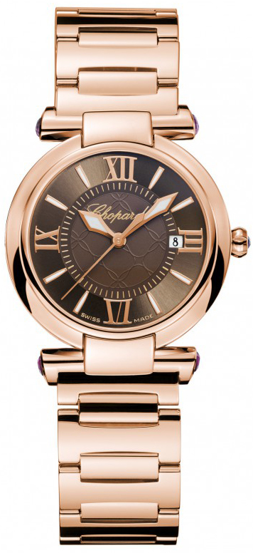 Chopard Imperiale Watches Ladies Brown Battery Operated Quartz 384238-5006 Watch