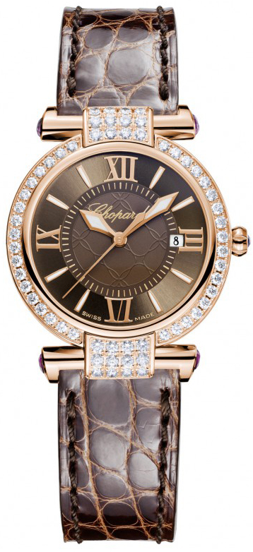 Chopard Imperiale Watches Ladies Brown Battery Operated Quartz 384238-5007 Watch