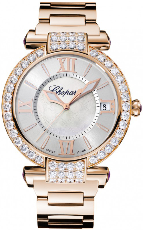 Chopard Imperiale Watches Ladies Silver Self winding Automatic 384241-5004 Watch