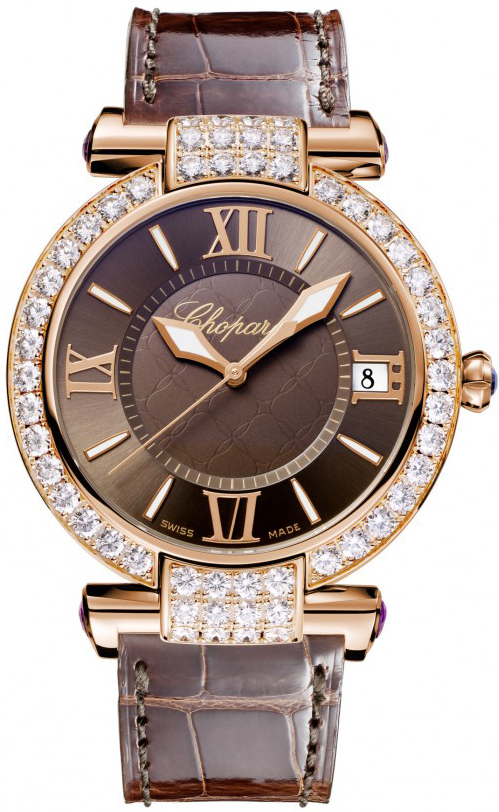 Chopard Imperiale Watches Ladies Brown Self winding Automatic 384241-5007 Watch