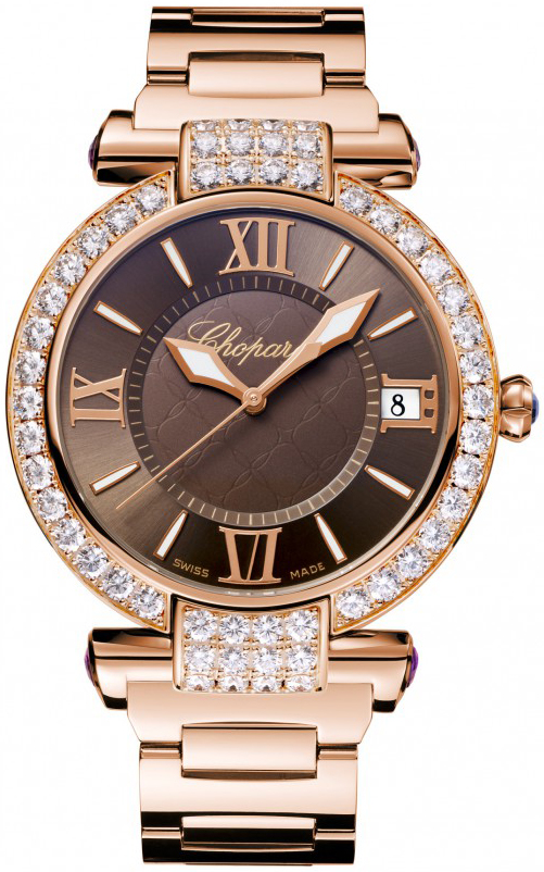 Chopard Imperiale Watches Ladies Brown Self winding Automatic 384241-5008 Watch