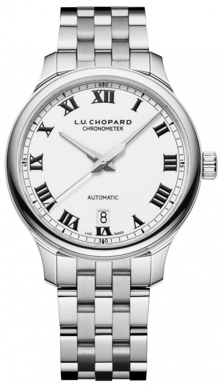Chopard Luc Watches Mens White Self winding Automatic Chronometer 158558-3002 Watch