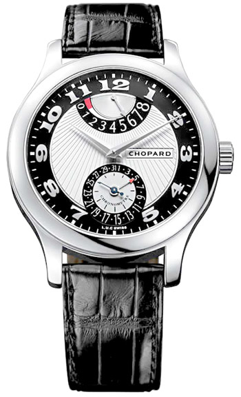 Chopard Luc Watches Mens Silver Self winding Automatic Chronometer 161903-1001 Watch