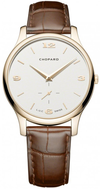 Chopard Luc Watches Mens Silver Self winding Automatic Chronometer 161920-5001 Watch