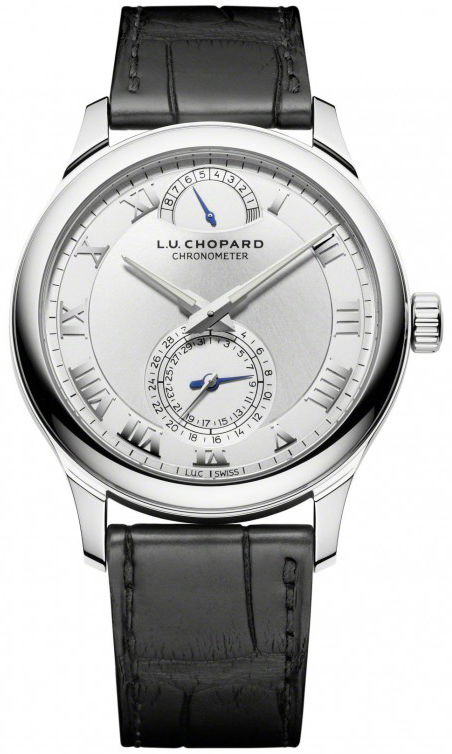 Chopard Luc Watches Mens Silver Manual Winding Chronometer 161926-1001 Watch