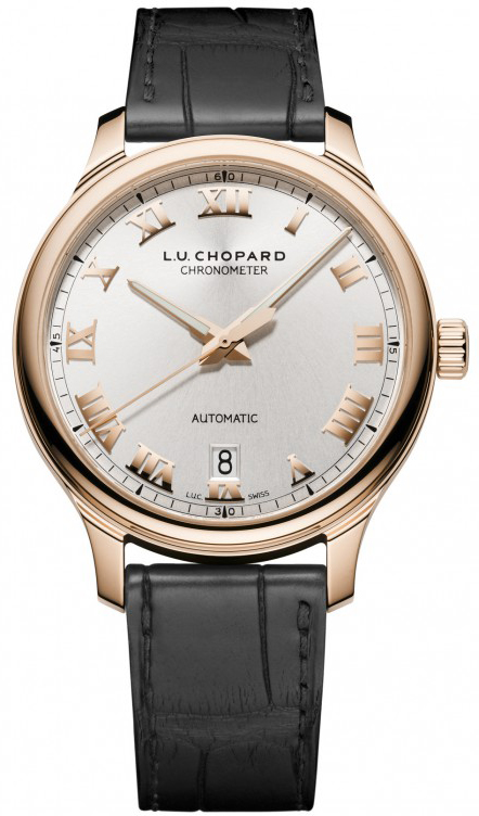 Chopard Luc Watches Mens Silver Self winding Automatic Chronometer 161937-5001 Watch