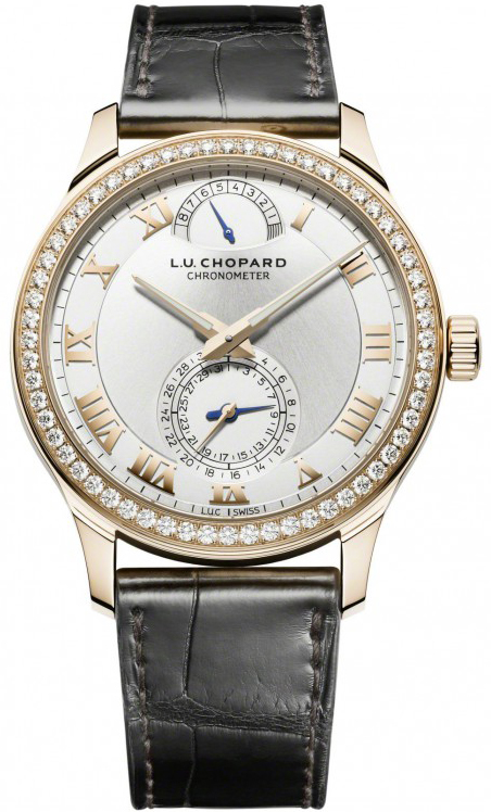 Chopard Luc Watches Mens Silver Manual Winding Chronometer 171926-5001 Watch