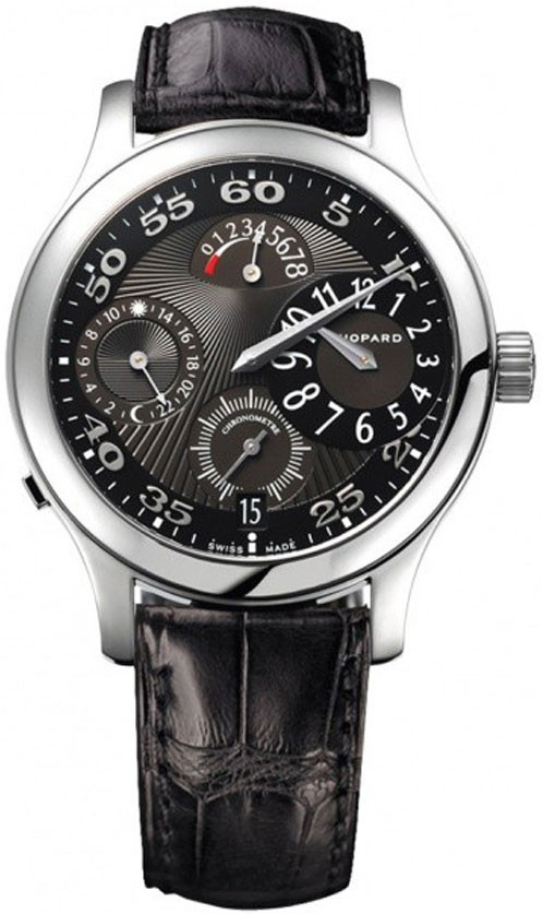 Chopard Rare Watches Watches Mens Black Manual Winding 168449-3003 Watch