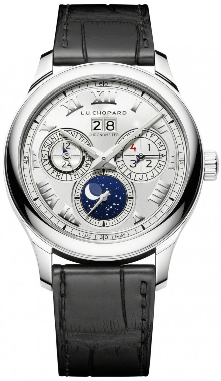 Chopard Luc Watches Mens Silver Self winding Automatic Chronometer 161927-1001 Watch