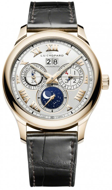 Chopard Luc Watches Mens Silver Self winding Automatic Chronometer 161927-5001 Watch