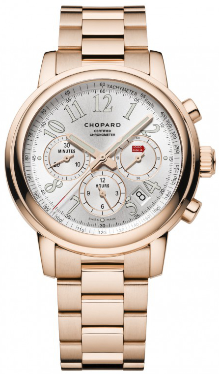 Chopard Mille Miglia Watches Mens Silver Self winding Automatic Chronometer 151274-5001 Watch