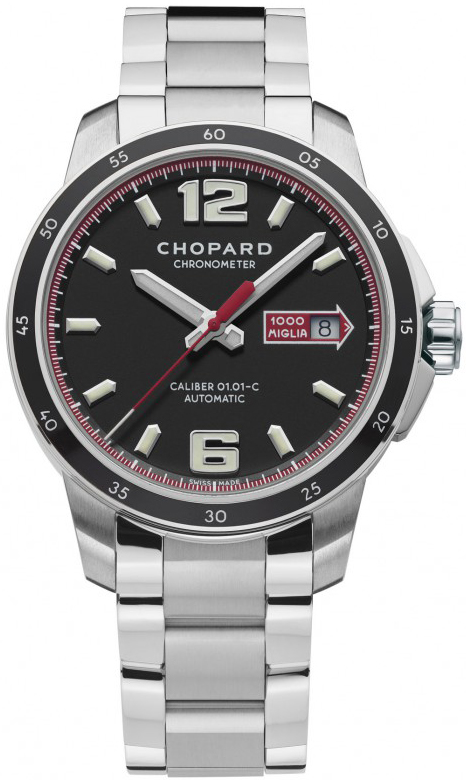 Chopard Mille Miglia Watches Mens Black Self winding Automatic Chronometer 158565-3001 Watch