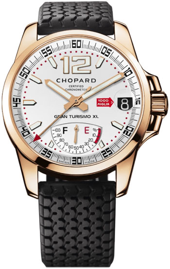 Chopard Mille Miglia Watches Mens Silver Self winding Automatic Chronometer 161272-5001 Watch