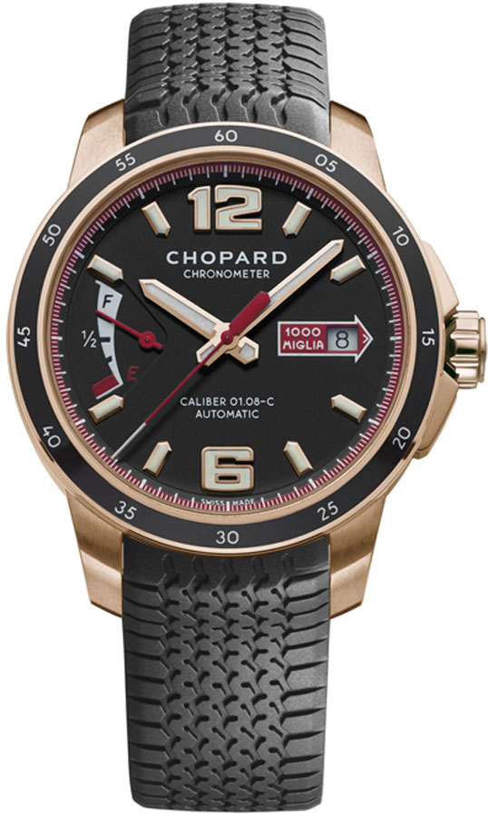 Chopard Mille Miglia Watches Mens Matte Black Self winding Automatic Chronometer 161296-5001 Watch