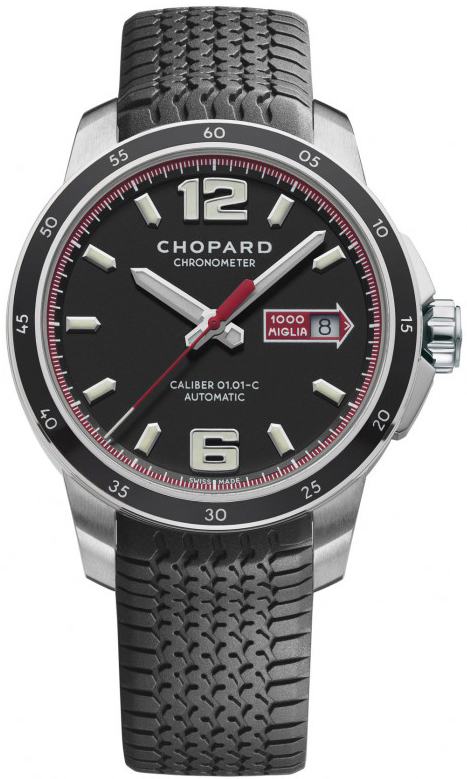 Chopard Mille Miglia Watches Mens Black Self winding Automatic Chronometer 168565-3001 Watch