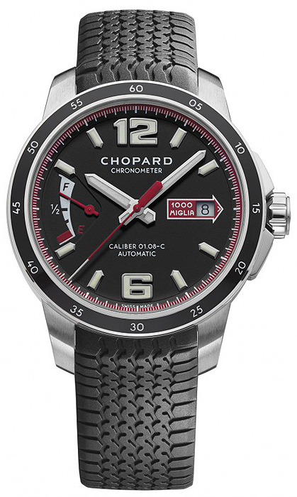 Chopard Mille Miglia Watches Mens Black Self winding Automatic Chronometer 168566-3001 Watch