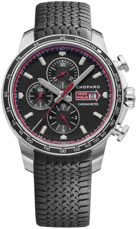 Chopard Mille Miglia Watches Mens Black Self winding Automatic Chronometer 168571-3001 Watch