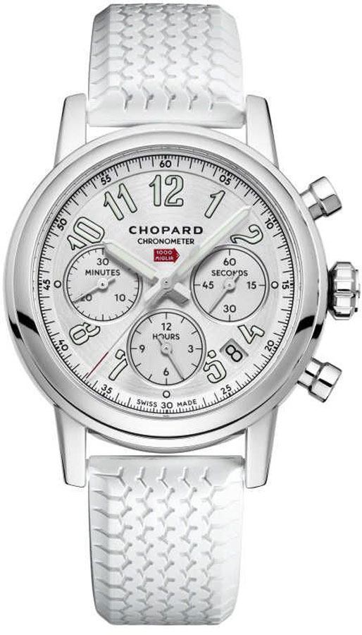 Chopard Mille Miglia Watches Mens Silver Self winding Automatic Chronometer 168588-3001 Watch