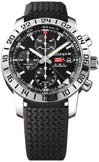 Chopard Mille Miglia Watches Mens Black Self winding Automatic Chronometer 168992-3001-BLKRD Watch