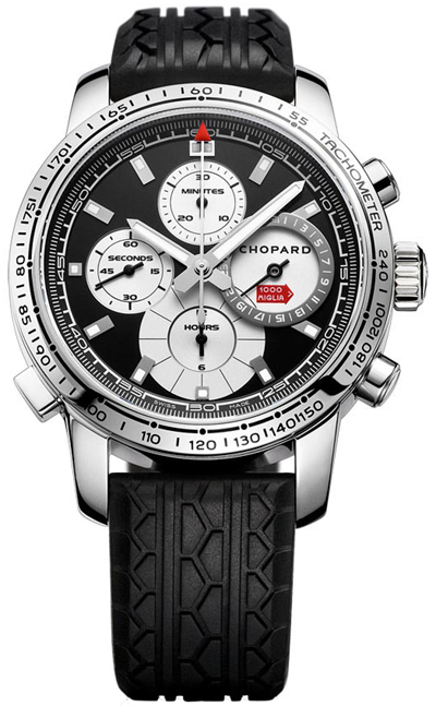 Chopard Mille Miglia Watches Mens Black Self winding Automatic Chronometer 168995-3002 Watch