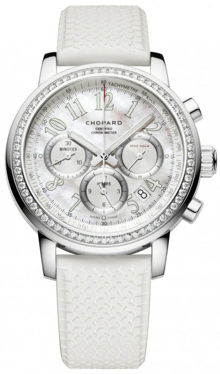 Chopard Mille Miglia Watches Mens Mother of Pearl White Self winding Automatic Chronometer 178511-3001 Watch