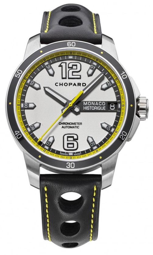 Chopard Classic Racing Watches Mens Snailed Grey Self winding Automatic Chronometer 168568-3001 Watch
