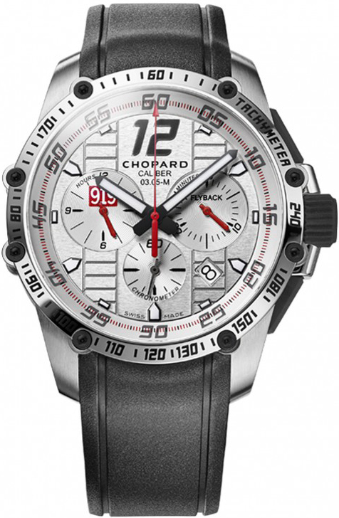 Chopard Classic Racing Watches Mens Silver Self winding Automatic 168535-3002 Watch