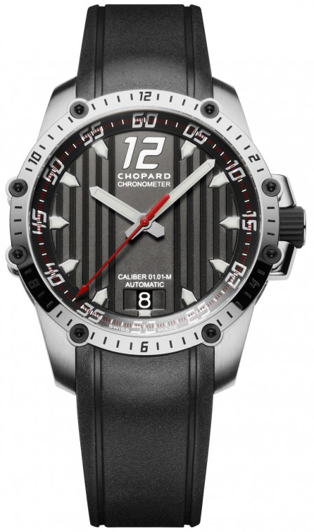 Chopard Classic Racing Watches Mens Black Self winding Automatic Chronometer 168536-3001 Watch