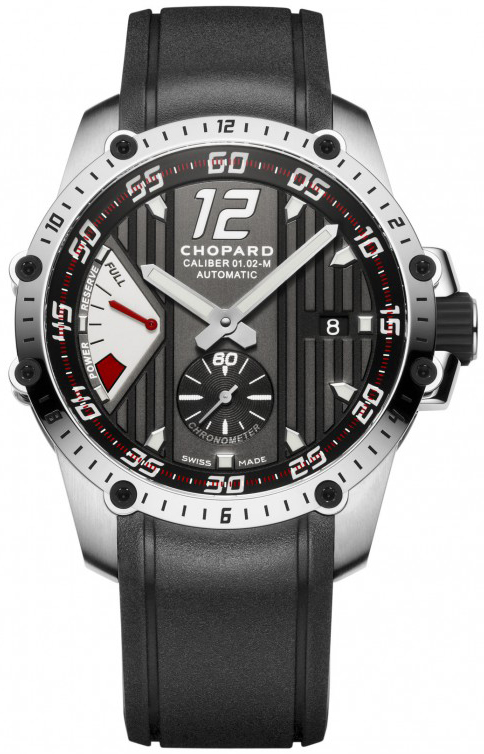 Chopard Classic Racing Watches Mens Black Self winding Automatic Chronometer 168537-3001 Watch